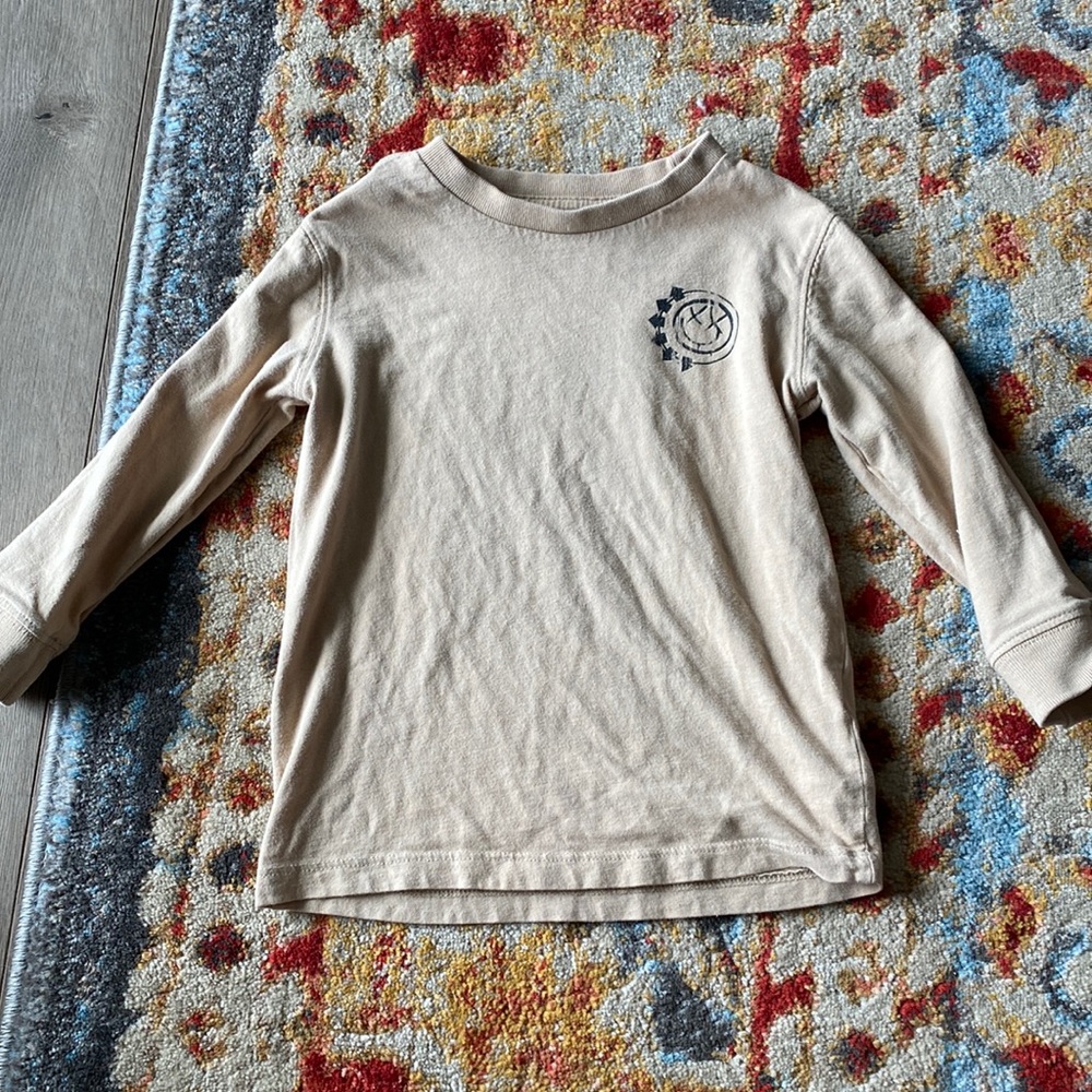 Blink 182 long sleeve toddler boy shirt